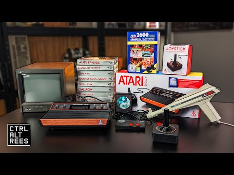 New Atari 2600+ Ultimate Test - CRT, 7800 PAL Games, 2 Button Controller, Flashcarts & Lightguns!