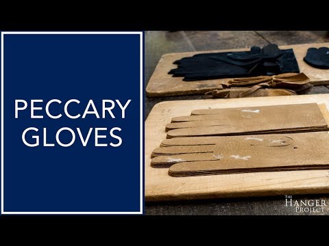 Rare Peccary Gloves | Made by  Lavabre Cadet