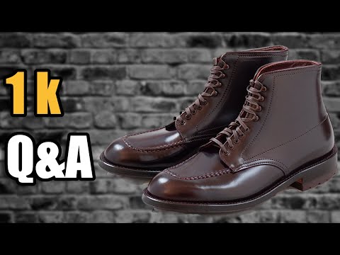 Q&A Shoe Maintenance Stream - 1k Celebration!