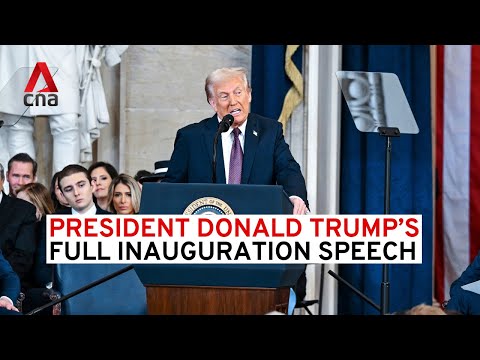 Donald Trump’s inauguration speech in full | US Presidential inauguration 2025