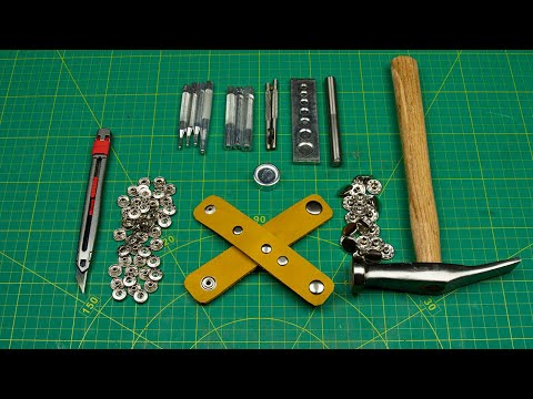 How to install buttons manually without a press