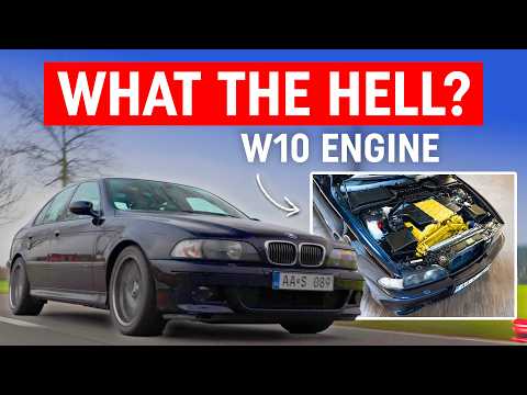 Why Did Volkswagen Put a 500bhp W10 Engine In This BMW M5?! (We Drove It)