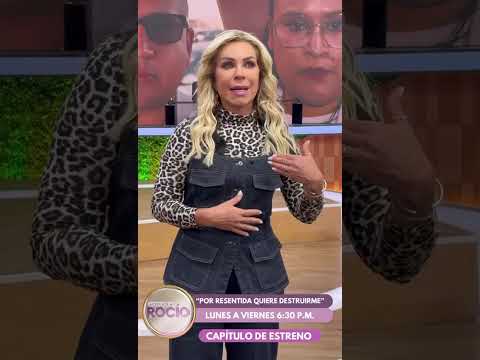 Te esperamos a las 6:30 p.m. en #AcércateARocío con “Por resentida quiere destruirme”.💘🤩