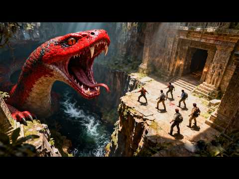 【CHINESE DRAMA】探险小队古墓寻宝被巨蛇袭击，竟然发现了古墓不为人知的一面！