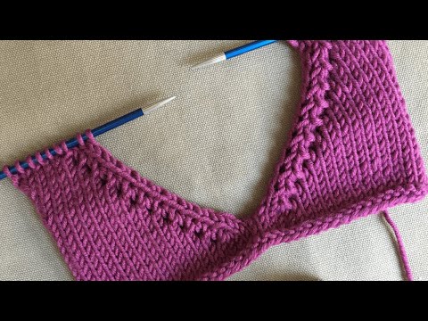 BEAUTIFUL OPENWORK REDUCTION FOR THE NECKLINE!