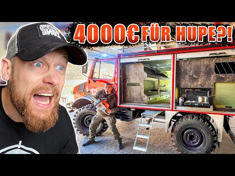 SURVIVAL MATTIN zahlt 4000€ für MEGA-HORN?! Komplett-Ausbau vom Unimog! | Fritz Meinecke reagiert