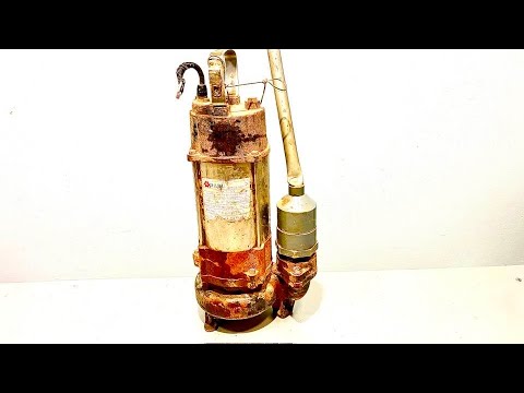 CRAZY.  I Restoration a 5 USD Scrap Water Pump into a New Pump | TRANSFORMATION