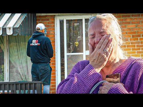 She Broke Down in TEARS When I Told Her the ROOF Was Completely FREE