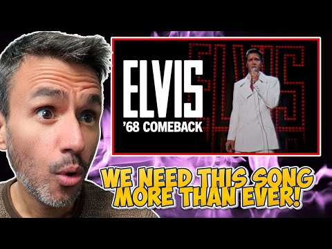 Elvis Presley - If I Can Dream ('68 Comeback Special) REACTION | First Time Hearing It
