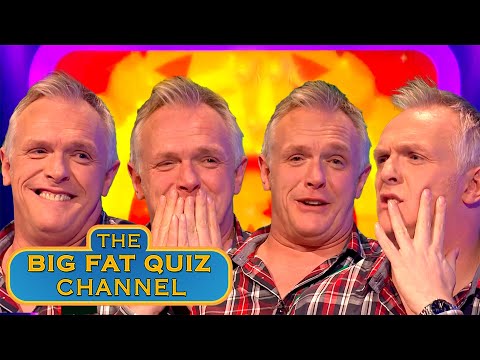 Greg Davies' FUNNIEST Moments | Big Fat Quiz Of The Year 2015