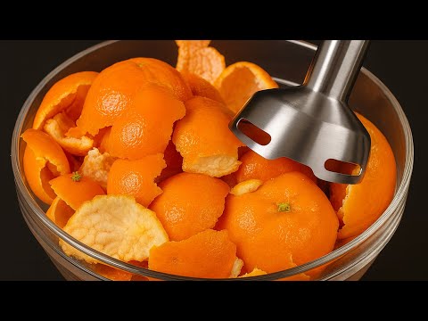 โ From today on, you will no longer throw away orange peels!! Make this incredible recipe