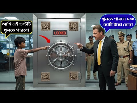 গরিব ছেলেটি বলল, আমি ভল্টটি খুলতে পারব—কোটিপতি বললেন যদি পারো, ১০০ কোটি টাকা তোমাকে দিবো 😲💰 Story