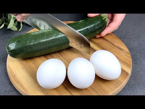 🔥 Das leckerste Zucchini Rezept! Ich mache es jedes Wochenende! Ganz einfach und schnell!