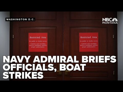 Navy admiral tells lawmakers there was no 'kill them all' order in drug boat strikes