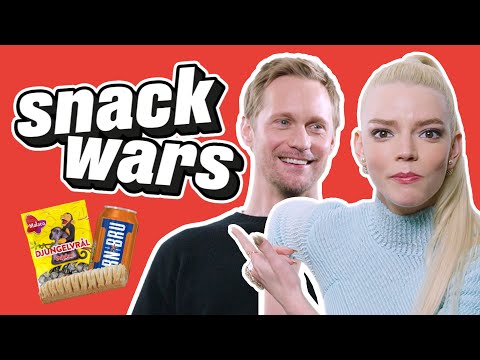 Anya Taylor-Joy Is Disgusted By A Very Unique Swedish Snack | Snack Wars