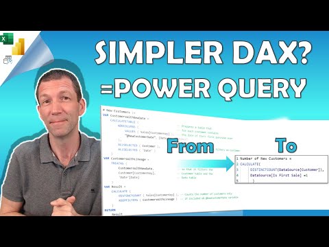 How to SIMPLIFY DAX using Power Query
