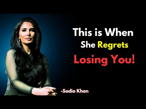 When Does She Actually Start Missing You? 💔 (Psychology Revealed) — Sadia Khan | Brainify ON