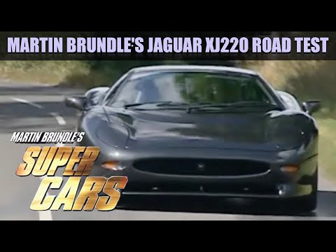 Martin Brundle's Jaguar XJ220 Road Test | Fifth Gear