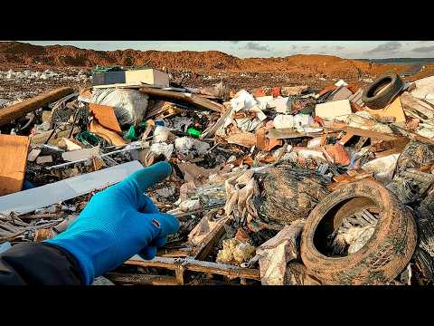 Trash is FULL of TREASURES! Watch what people throw away at the dump
