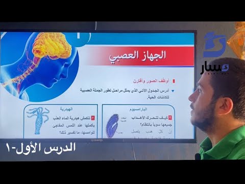 علوم بكالوريا سوريا-الدرس الأول الجهاز العصبي