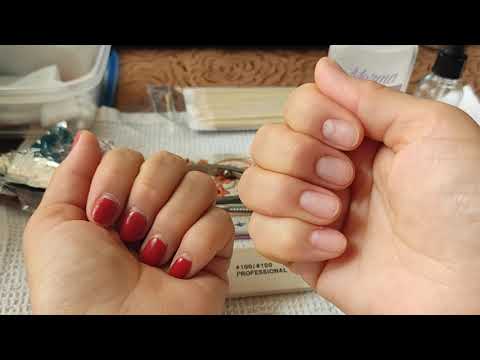 ДИП покрытие для ногтей две недели спустя