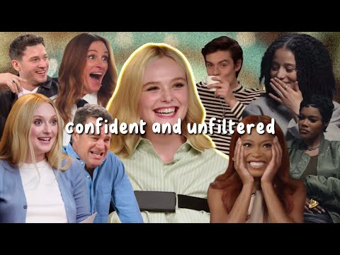 confident and unfiltered, exactly how I like my actors