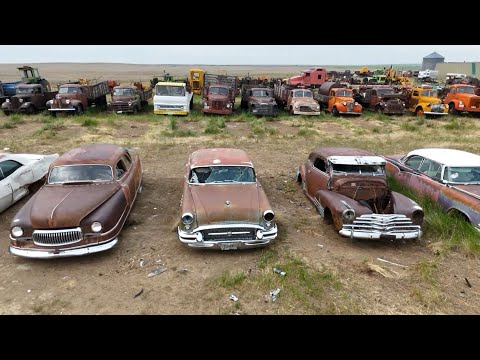 Unbelievable Discovery in Montana! 300+ Classic Cars Found in Massive Abandoned Barn!