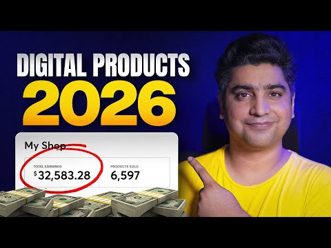 How to Sell Digital Products in 2026 (STEP BY STEP GUIDE)