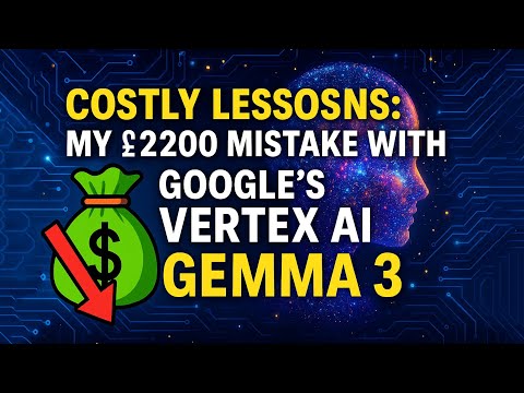 My $2200 Mistake with Google's Vertex AI & Gemma 3