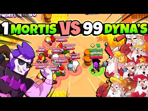 1 Mortis vs 99 Dynamike's! 10 Round Showdown! Who Will Win?!