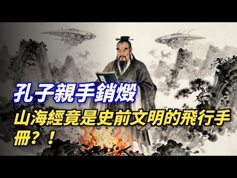 孔子刪得太乾淨了！山海經消失的四卷，究竟記載了怎樣恐怖的“史前文明”？ #山海經 #孔子 #史前文明 #陰謀論