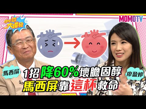 心肌梗塞怎預防? 1招降60%壞膽固醇 馬西屏靠這杯救命 20230317 馬西屏 洪惠風【小宇宙大爆發】完整版 @SnowNonStop