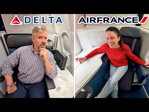 Delta vs. Air France: Which is ACTUALLY Better?