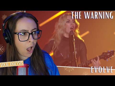 Feeling the danger with THE WARNING - Evolve (Reaction & Analysis) | Jennifer Glatzhofer