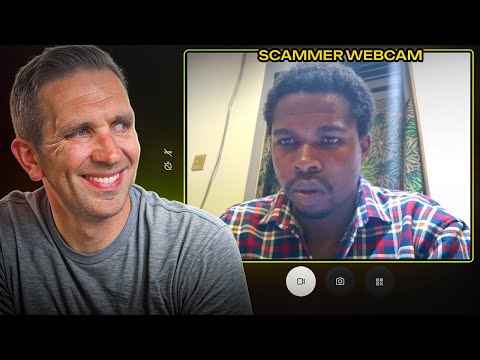 Sextortion Scammer Panics When I Open His Webcam