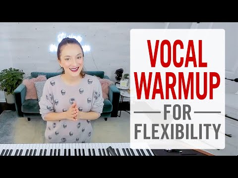 5 Minute Vocal Warmup for Flexibility - an easy way to warm-up your singing voice