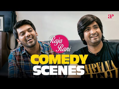 Raja Rani Comedy Scenes Part-02 | Cheque Pickup Turned into a Love Story | Arya | Nazriya| Santhanam