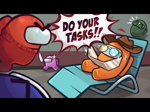 Among Us 3D But Scar Won't Do His Tasks