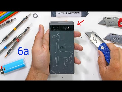 Google Pixel 6A Durability Test! - I can feel it...