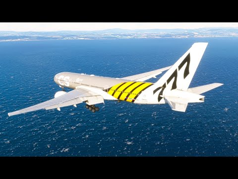 dangerous landing of planes over the sea Eps.00886