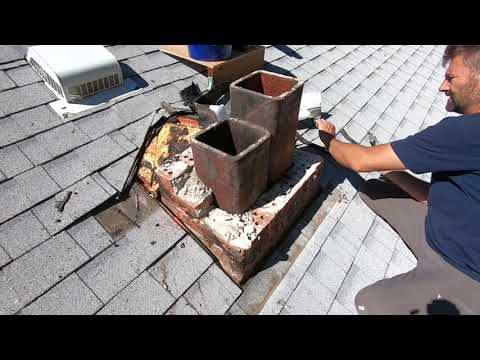 Removing A Chimney From The Middle Of A House | THE HANDYMAN |