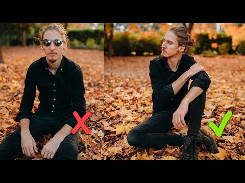 HOW TO POSE Men who are NOT Models