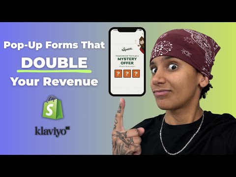 Pop-Up Forms That Actually DOUBLE Your Email Marketing Revenue (2026 Klaviyo Tutorial)