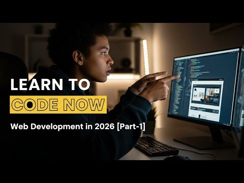 Web Development in 2026: Full Course for Beginners [Part 1] | Complete Web Developer Roadmap