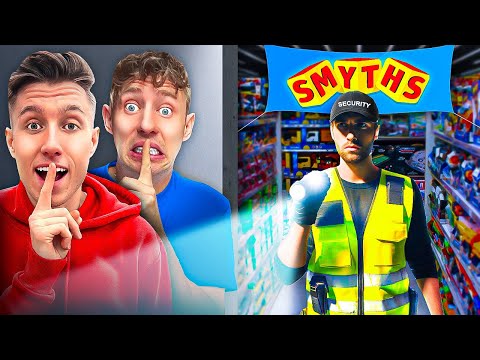 iCRIMAX übernachtet 1 NACHT HEIMLICH im SMYTHS TOYS😱