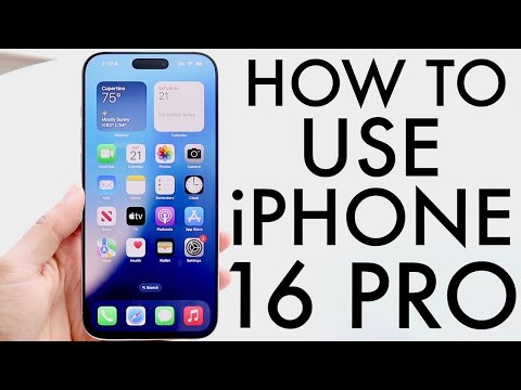 How To Use Your iPhone 16 Pro/iPhone 16 Pro Max! (Complete Beginners Guide)