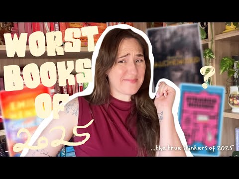 the worst books of 2025 (sorry, not sorry)