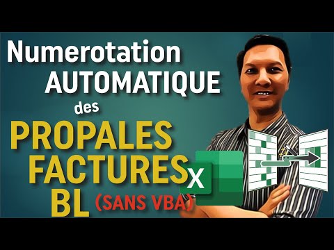 Numero automatique des Propales factures et BL (sans VBA)