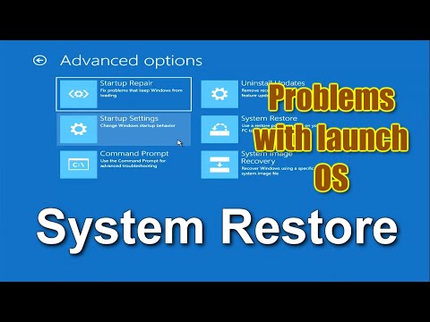 ✨Windows won't boot, Startup Problems - How to Use System Restore login to Windows 10\11