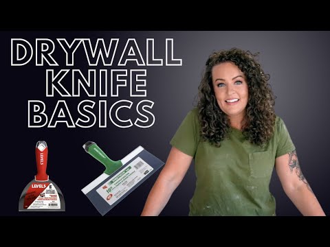 Drywall Knife Basics